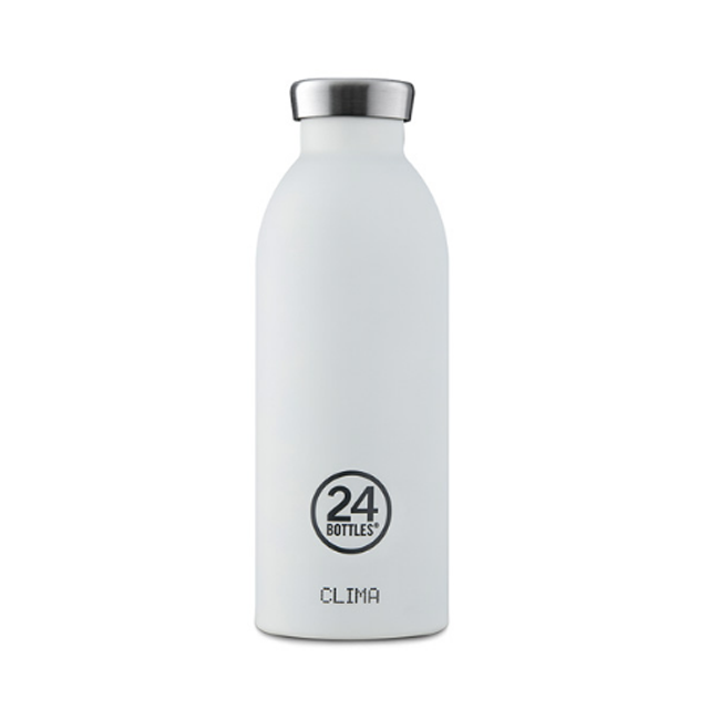 24bottle clima icewhite 17oz